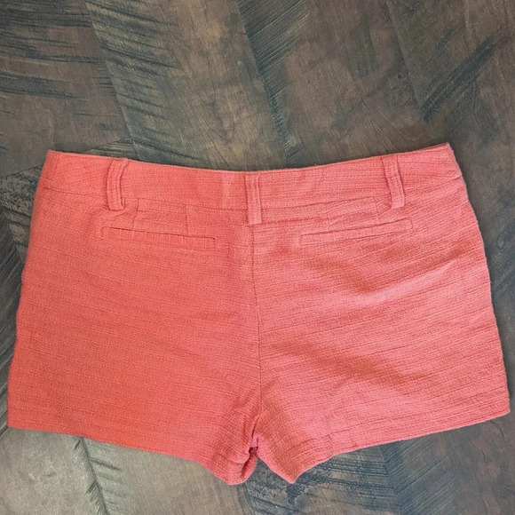 Mossimo Orange Woven Shorts, US 12 - Picture 3 of 4